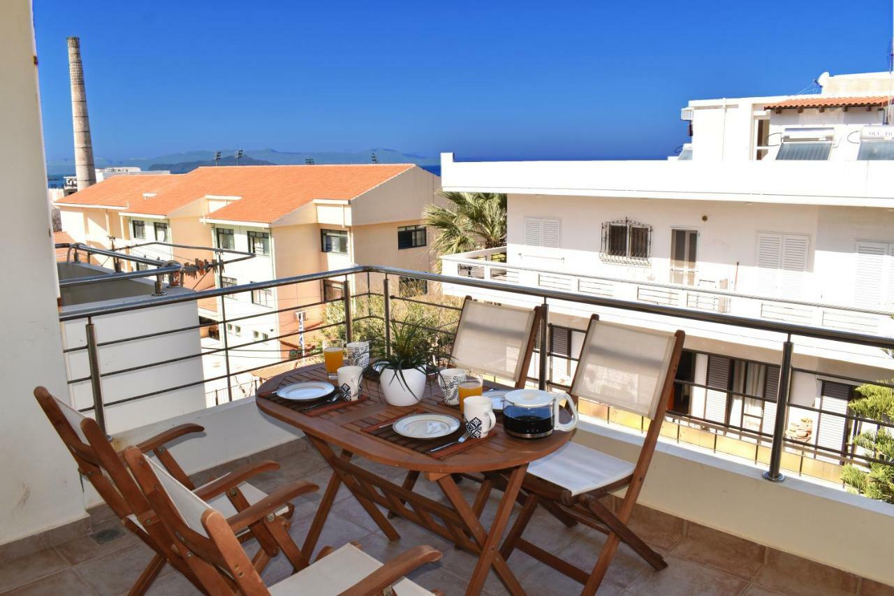 Karma Apartment - Next To Sandy Beach Chania  Luaran gambar