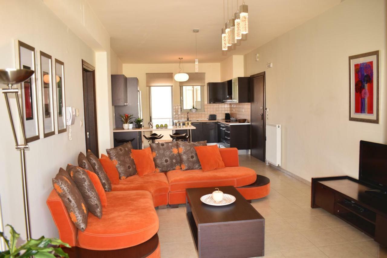 Karma Apartment - Next To Sandy Beach Chania  Luaran gambar