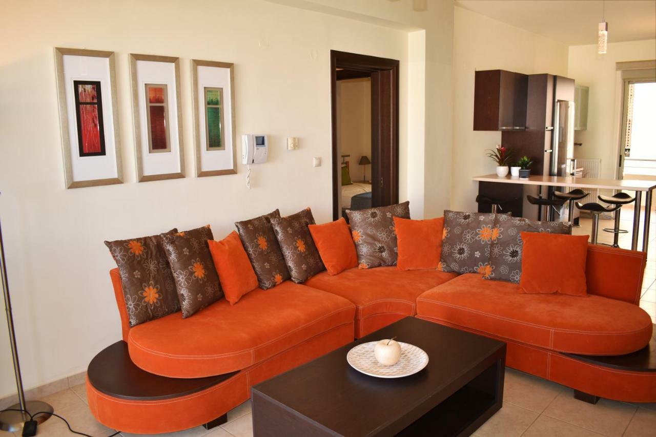 Karma Apartment - Next To Sandy Beach Chania  Luaran gambar